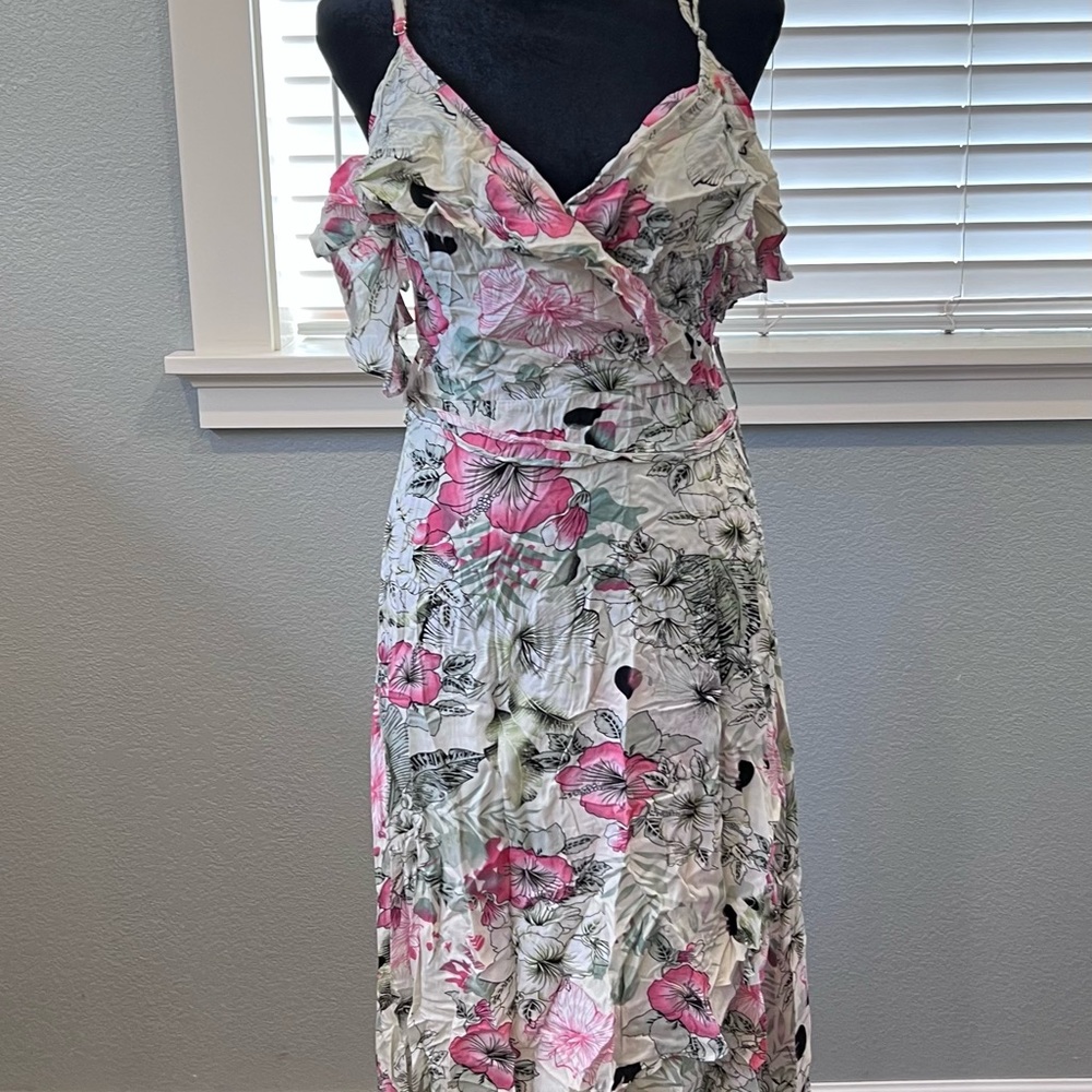 Womens Long Floral Dress